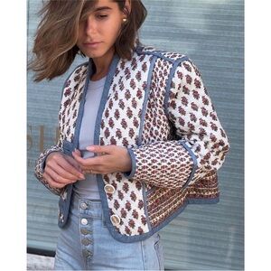 Veronica Beard Kamila Reversible Quilted Jacket